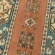 5x8 Shades Of Copper Green Vintage Oushak Rug, 146x227Cm SKU 24356