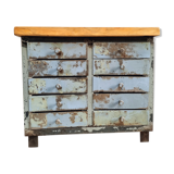 Industrial chest of drawers steel TV sideboard