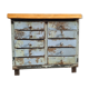 Industrial chest of drawers steel TV sideboard