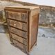 Chiffonnier en bois 5 tiroirs Art Déco