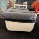 Pouf / ottoman vintage design – Space Age spirit – 60s/70s