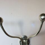 Vintage brass coat rack