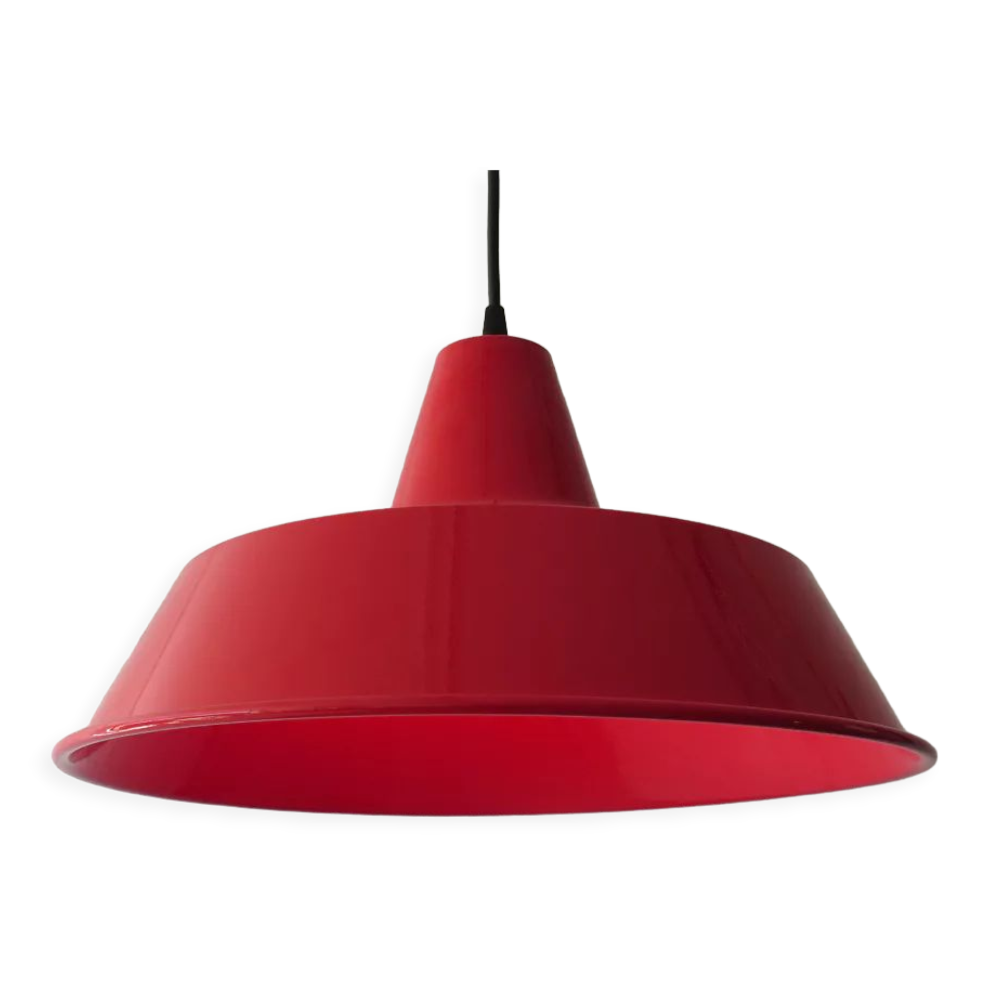 Industrial style pendant lamp, Dernmark 1960s