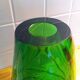 Vase en verre vert 1970s