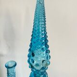 Turquoise blue Empoli carafe