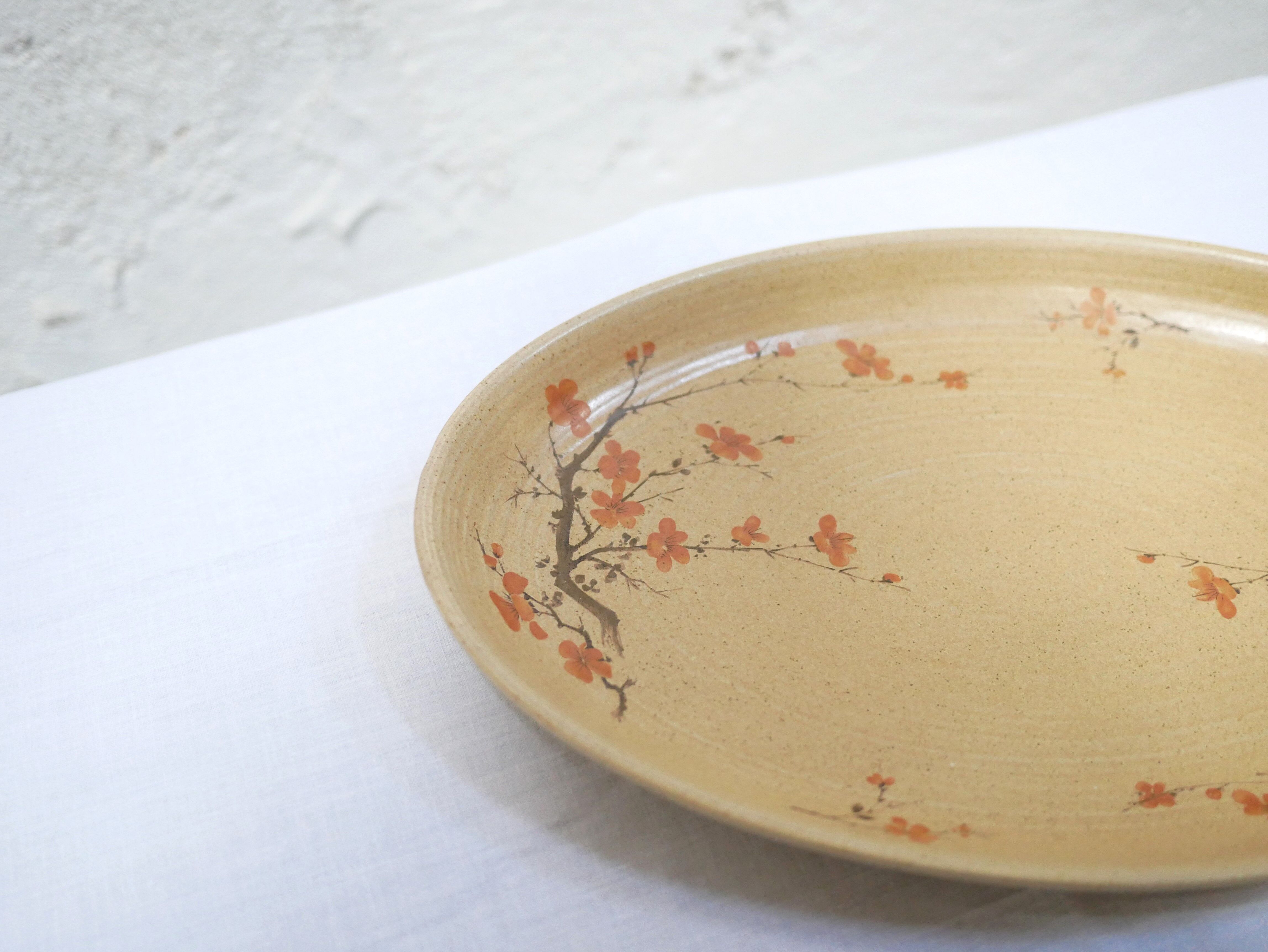 Vintage oval porcelain dish by Maison Revol, France