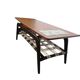 Vintage wooden coffee table 'van Teeffelen Wébé'