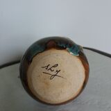 Signed soliflore vase