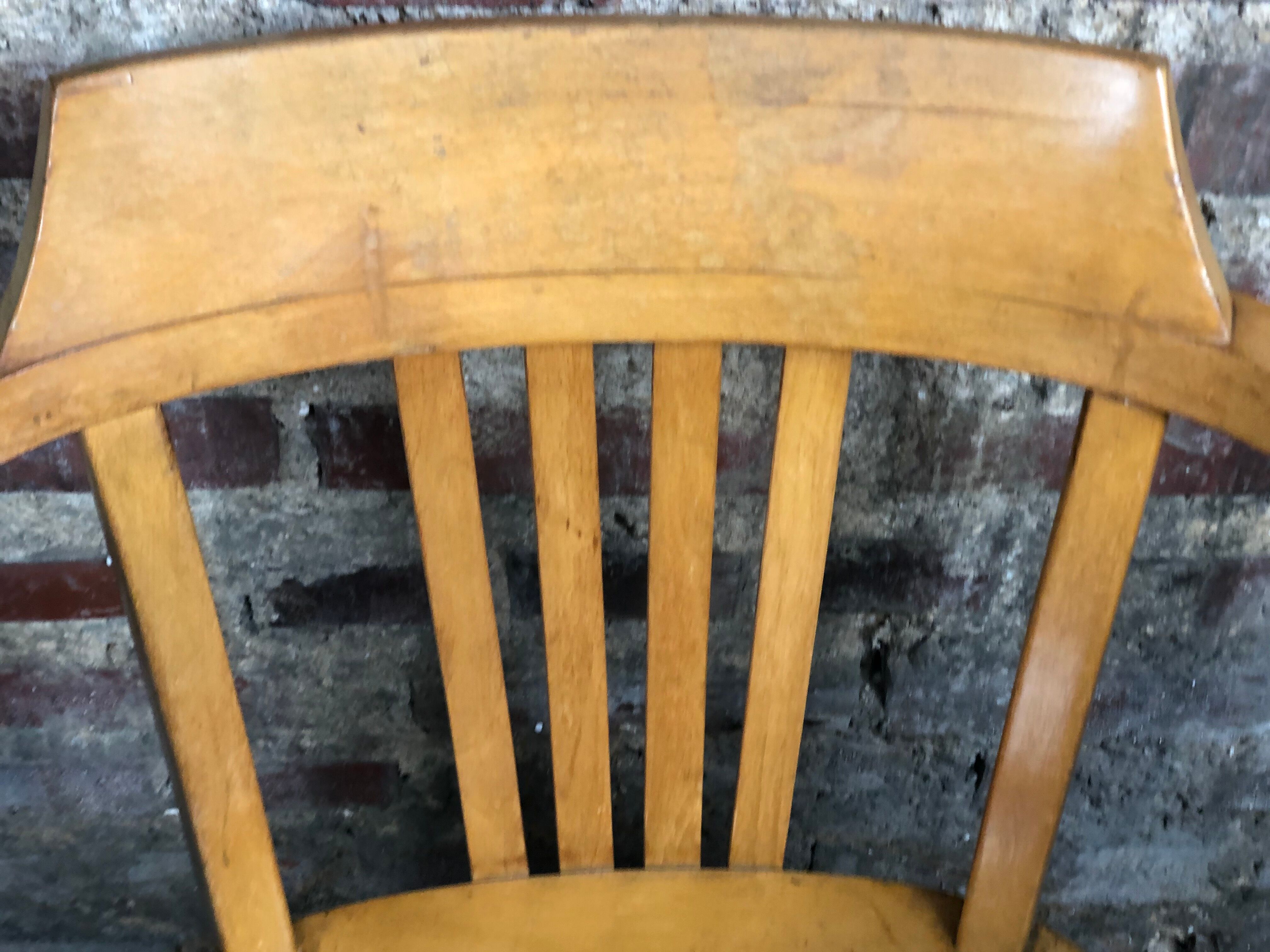 1950 American office chair/chair rotating STELLA brand