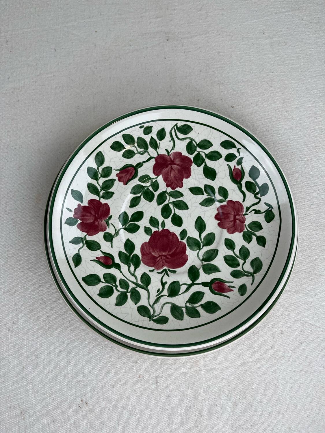 Two bohemian plates