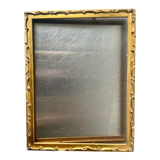 Antique art nouveau frame gilded wood measurements 25.5 cm x 19.5 cm