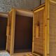 Vintage rattan chest of drawers