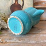 Turquoise Pichet Digoin from the 1950s