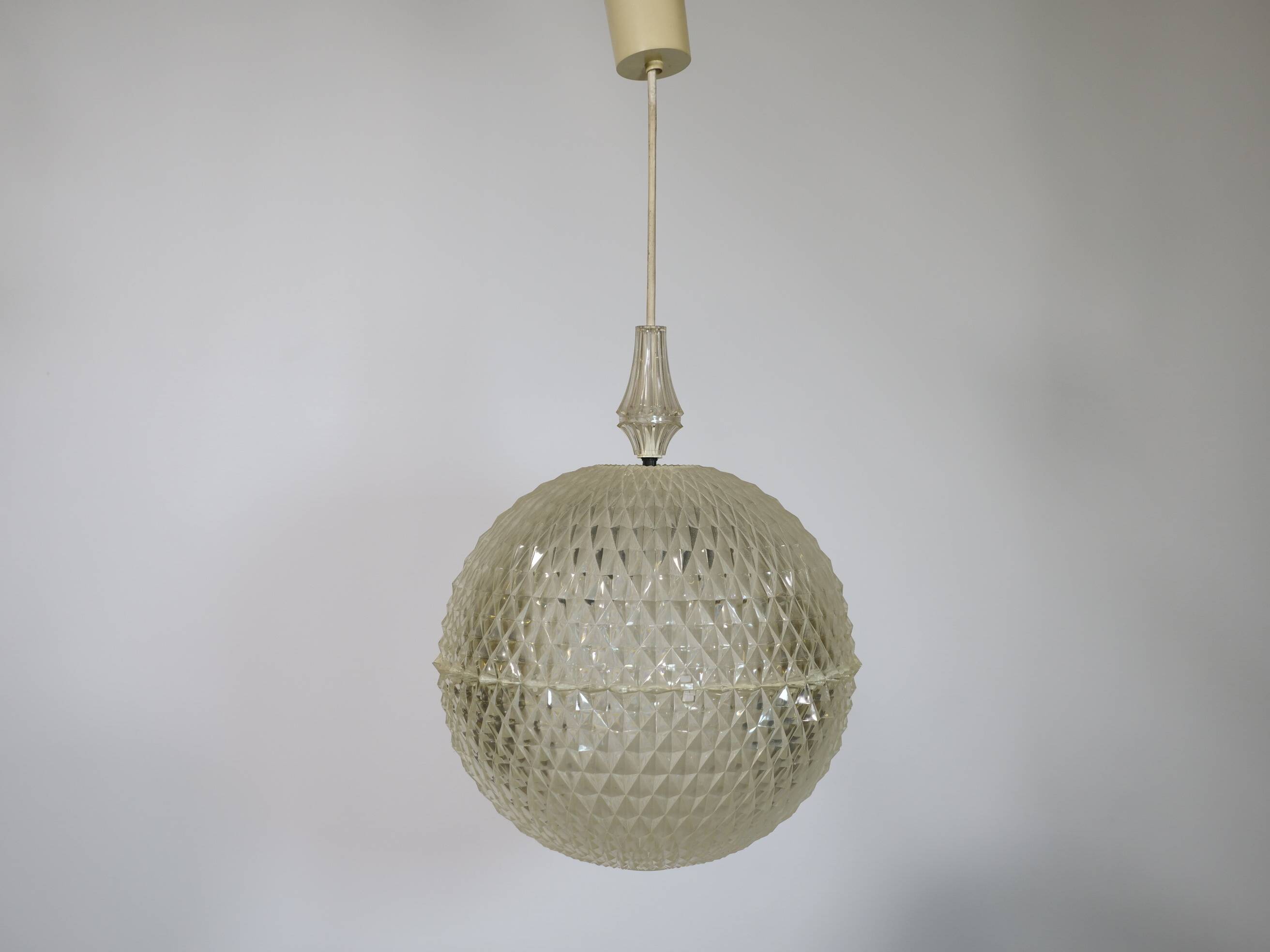 Space Age ceiling lamp in Acryl by Aloys Gangkofner for Erco, 1970s