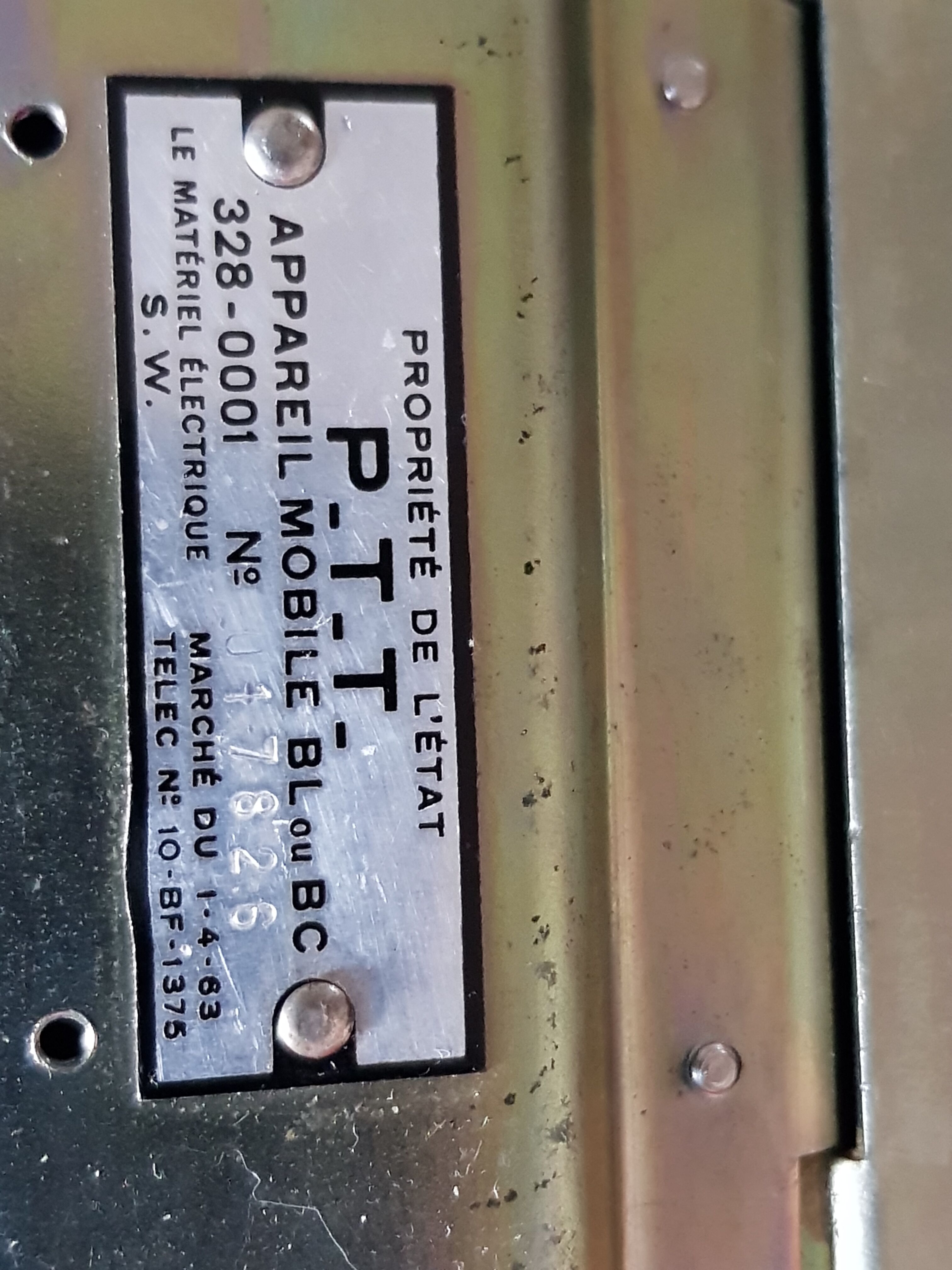 1950's bakelite telephone