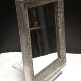 Miroir en bronze argenté