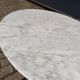 Original Knoll Tulip Oval Coffee Table Eero Saarinen Arabescato matte 107x70