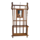 Old vintage coat rack wardrobe