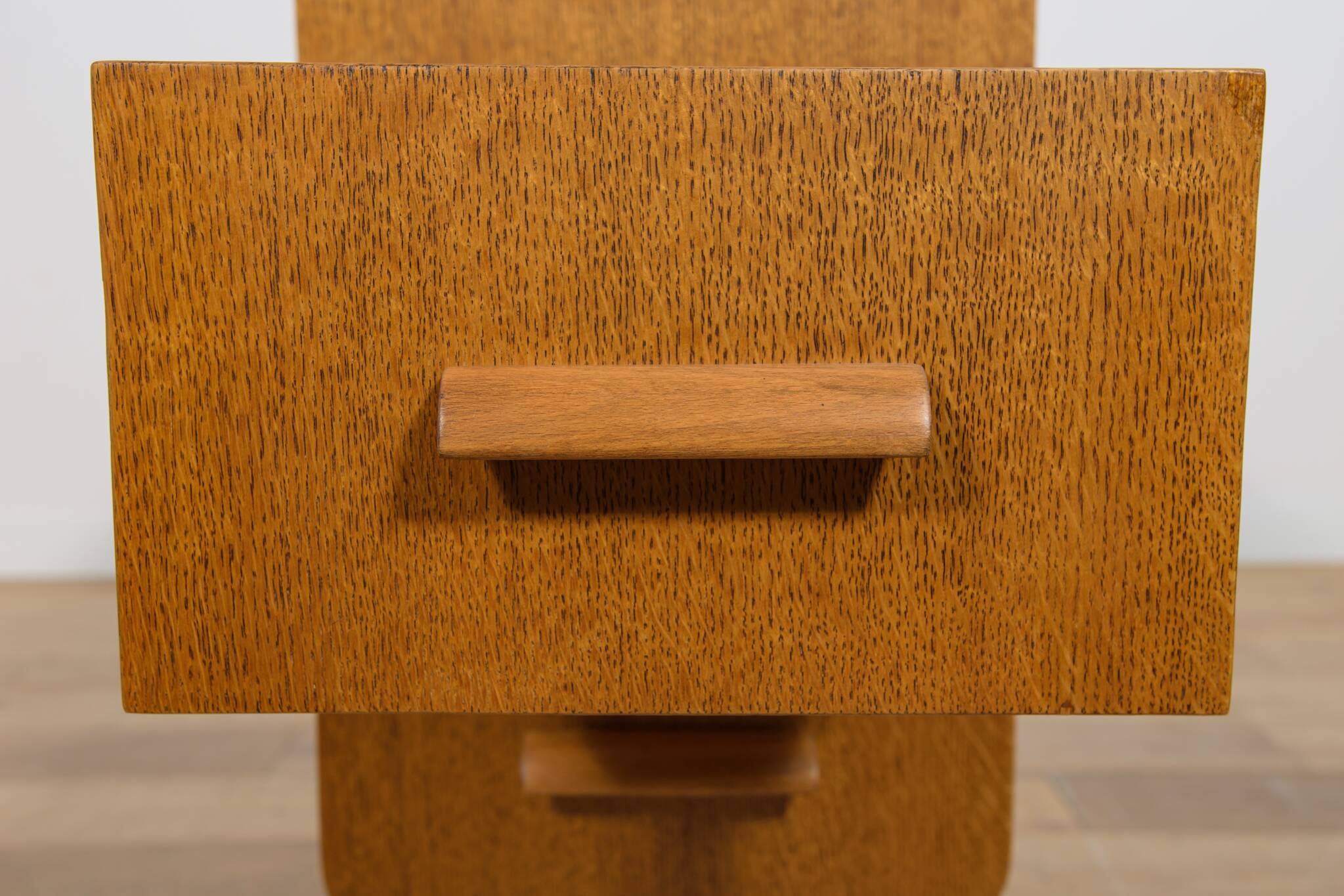 Art Deco Nightstands, Former Czechoslovakia, 1950s, Set of 2