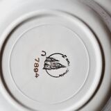 Set of 8 mismatched deep plates L'Amandinoise