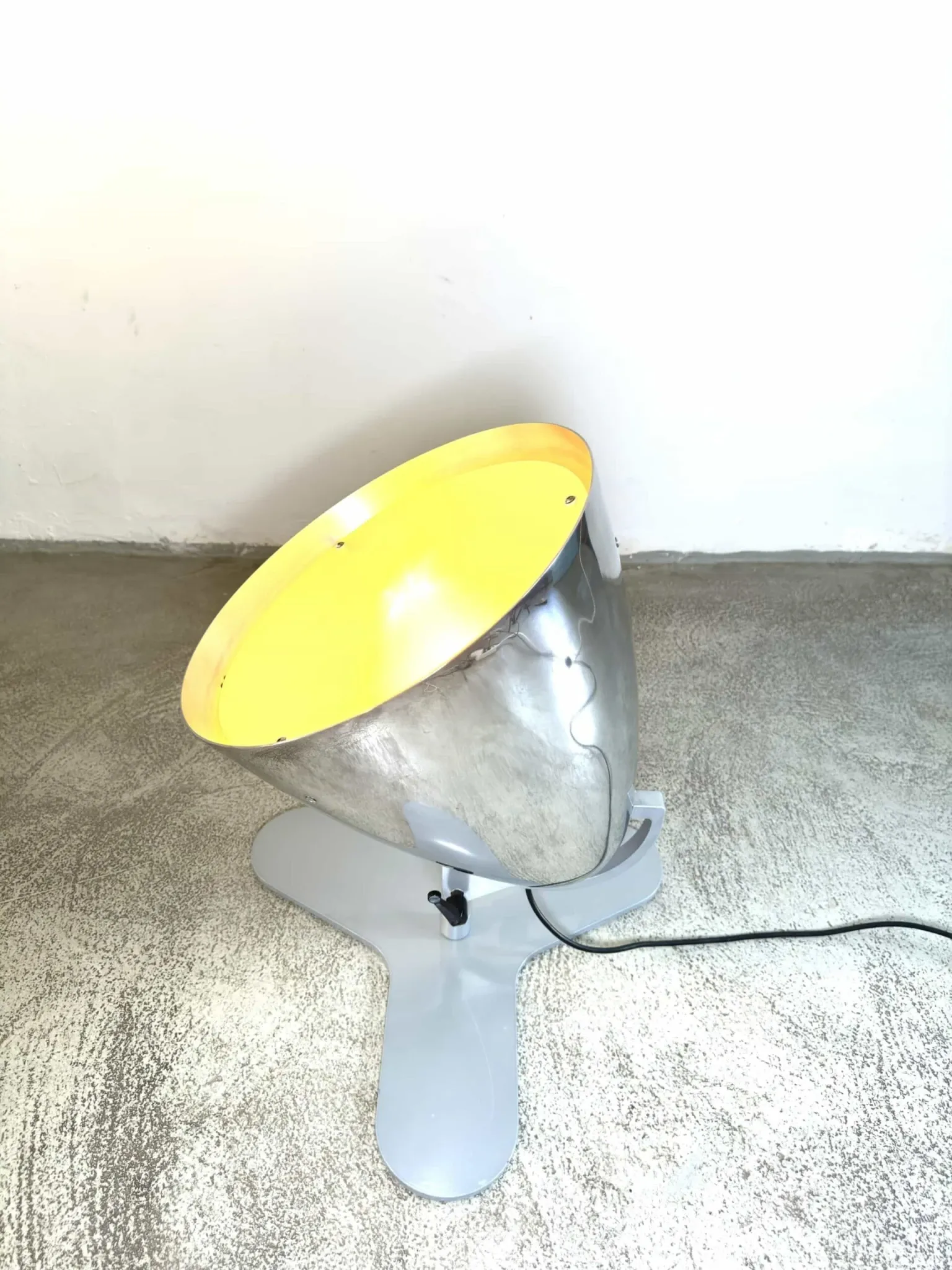 Faro 'Base 2' Floor Lamp By Hannes Wettstein For Pallucco, Italy, 1980S