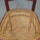 Set of 2 original vintage Thonet design bistro chairs with matte seats