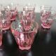 Ensemble de 12 verres rose translucides Arcoroc