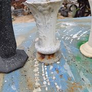 Lot of 6 Cast Iron Vases from 1900 from Charleville-Mézières