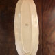 Plat long Luneville fleuri