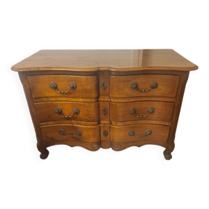 Commode arbalète style - massif