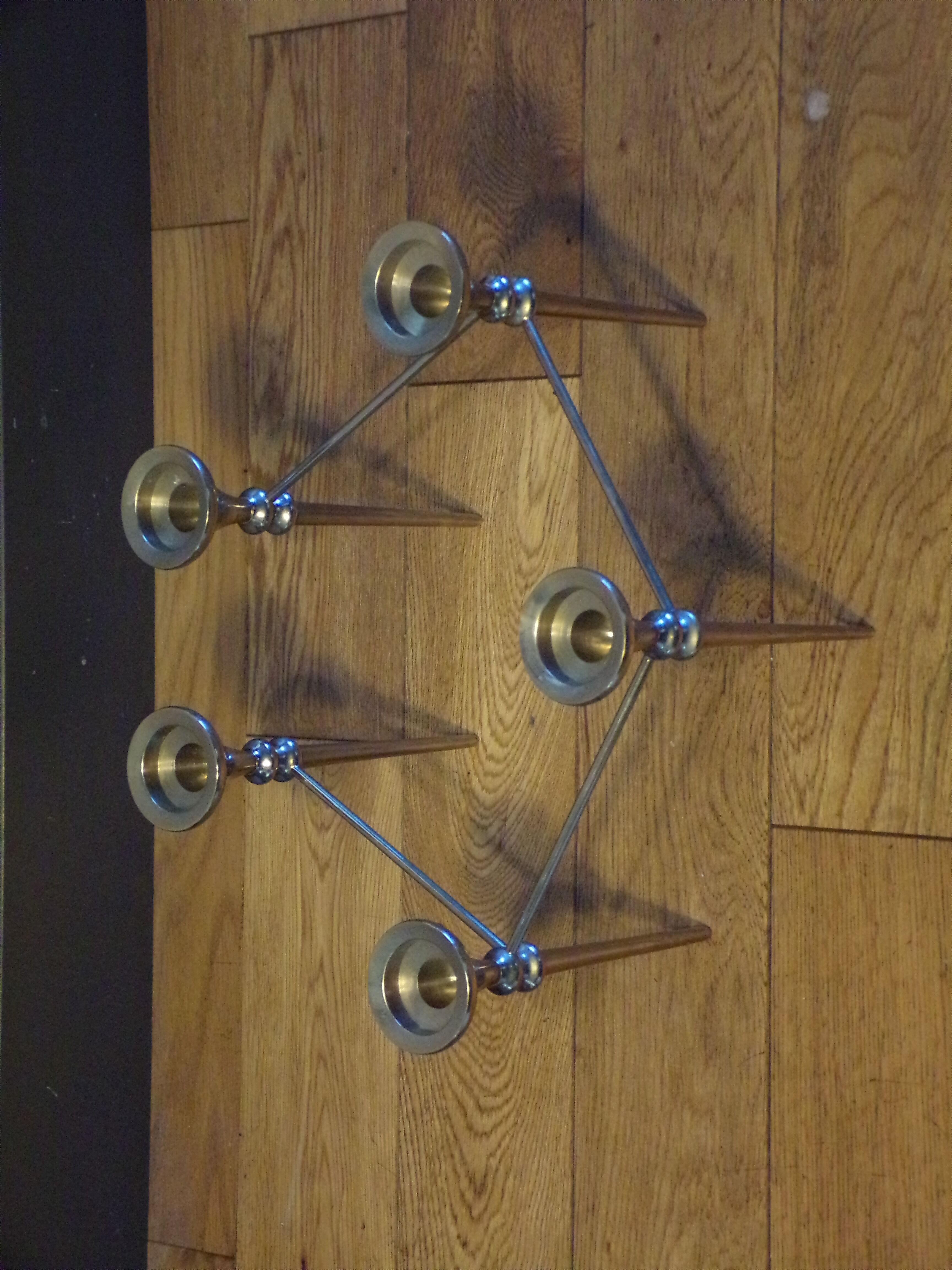 Modular candle holder 1970