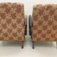 Set of 2 armchairs H 410 Halabala and coffee table for UP Závody, Czechoslovakia