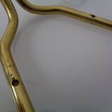 Mid-Century Brass Coat Hooks, 1950s, Set of 2