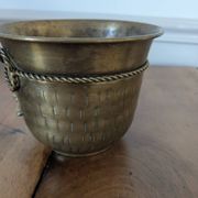 Cache pot en laiton