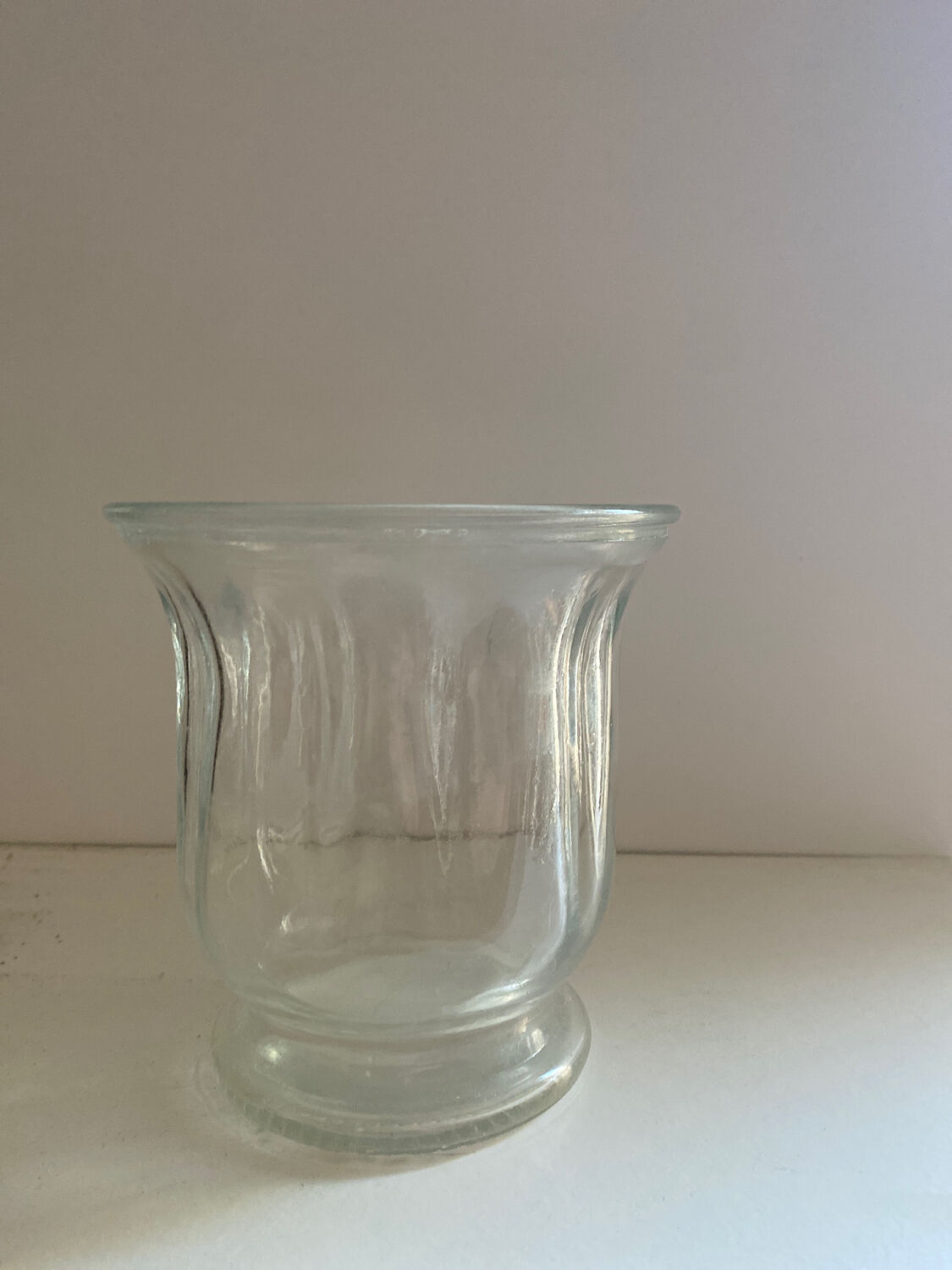 Modern glass vase