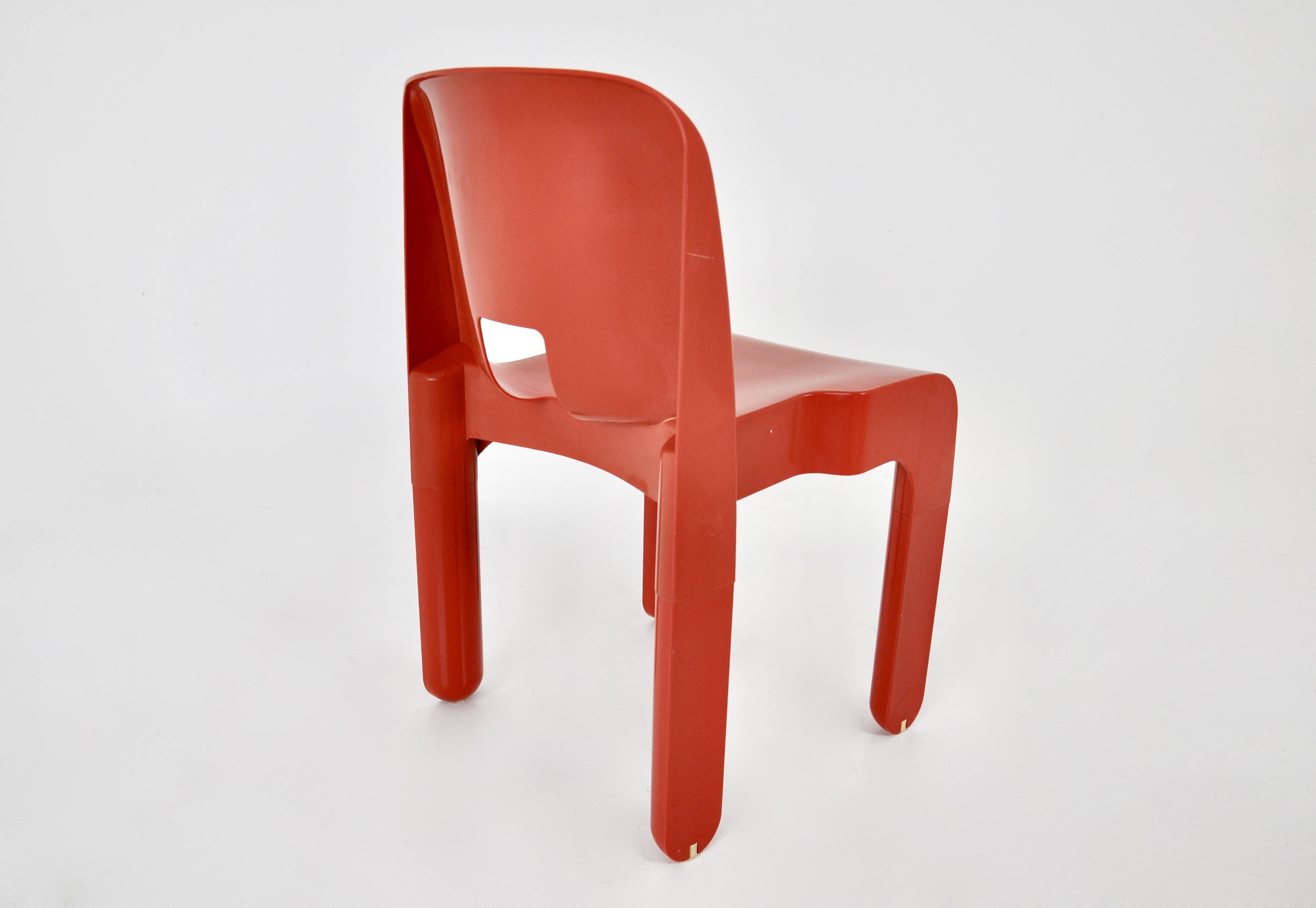 Model 4867 chairs by Joe Colombo for Kartell, 1970S, set of 2