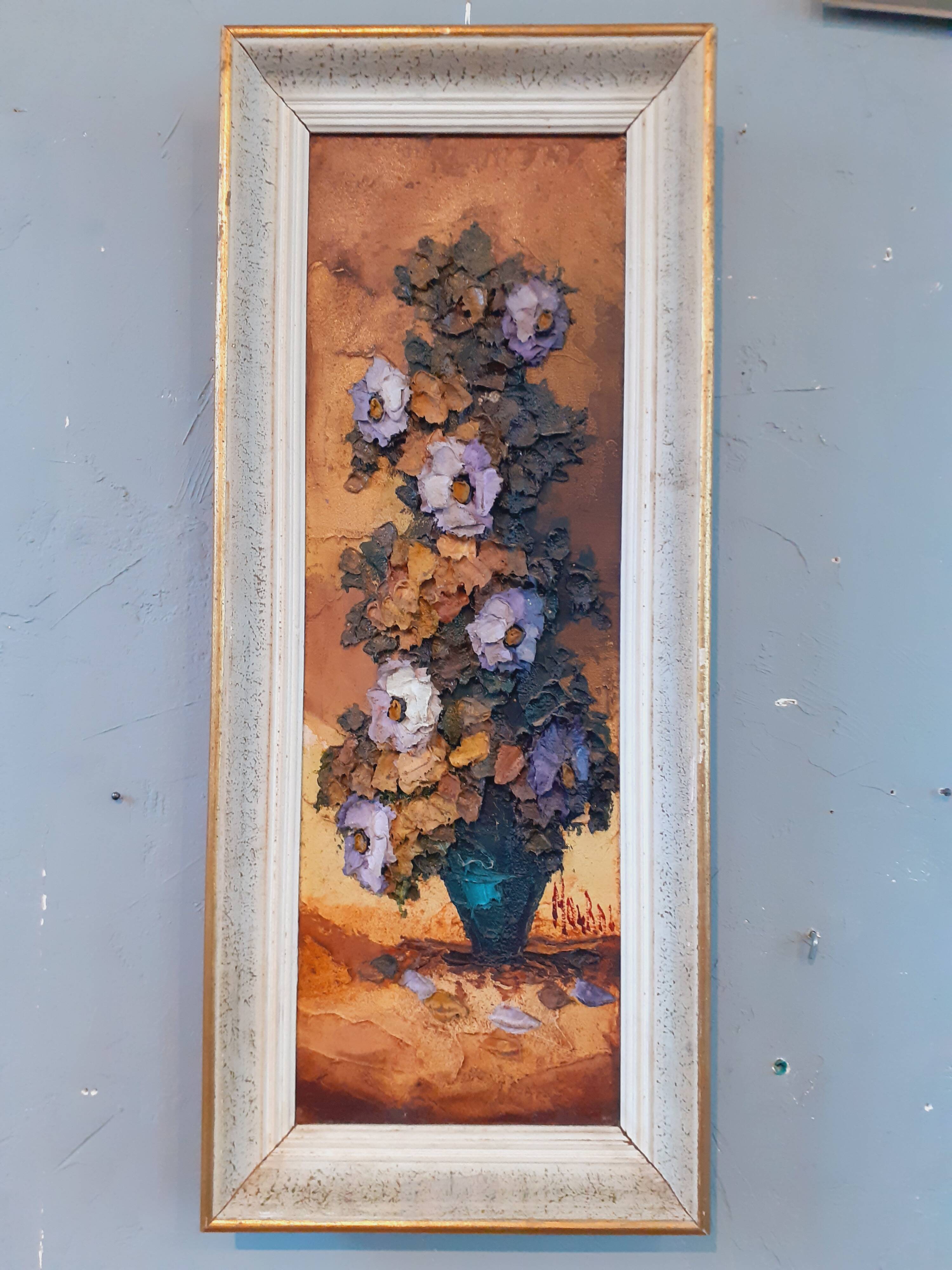 Atypical Still Life Relief Table 1960s