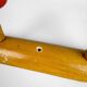 Wooden coat rack with multi-colored balls from the 60s