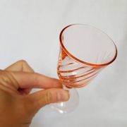 5 verres à shot tourbillonnants Luminarc Rosaline