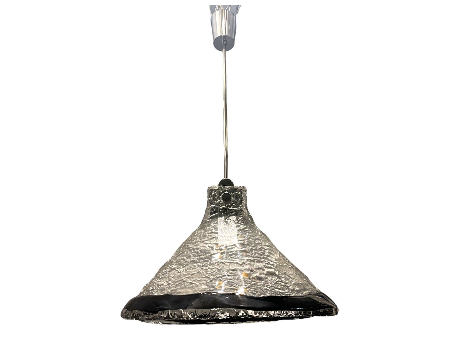 Italian Murano glass pendant lamp