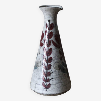 Gustave Reynaud ceramic vase Atelier Le Murier Vallauris