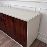 Vintage four-door buffet in rosewood.