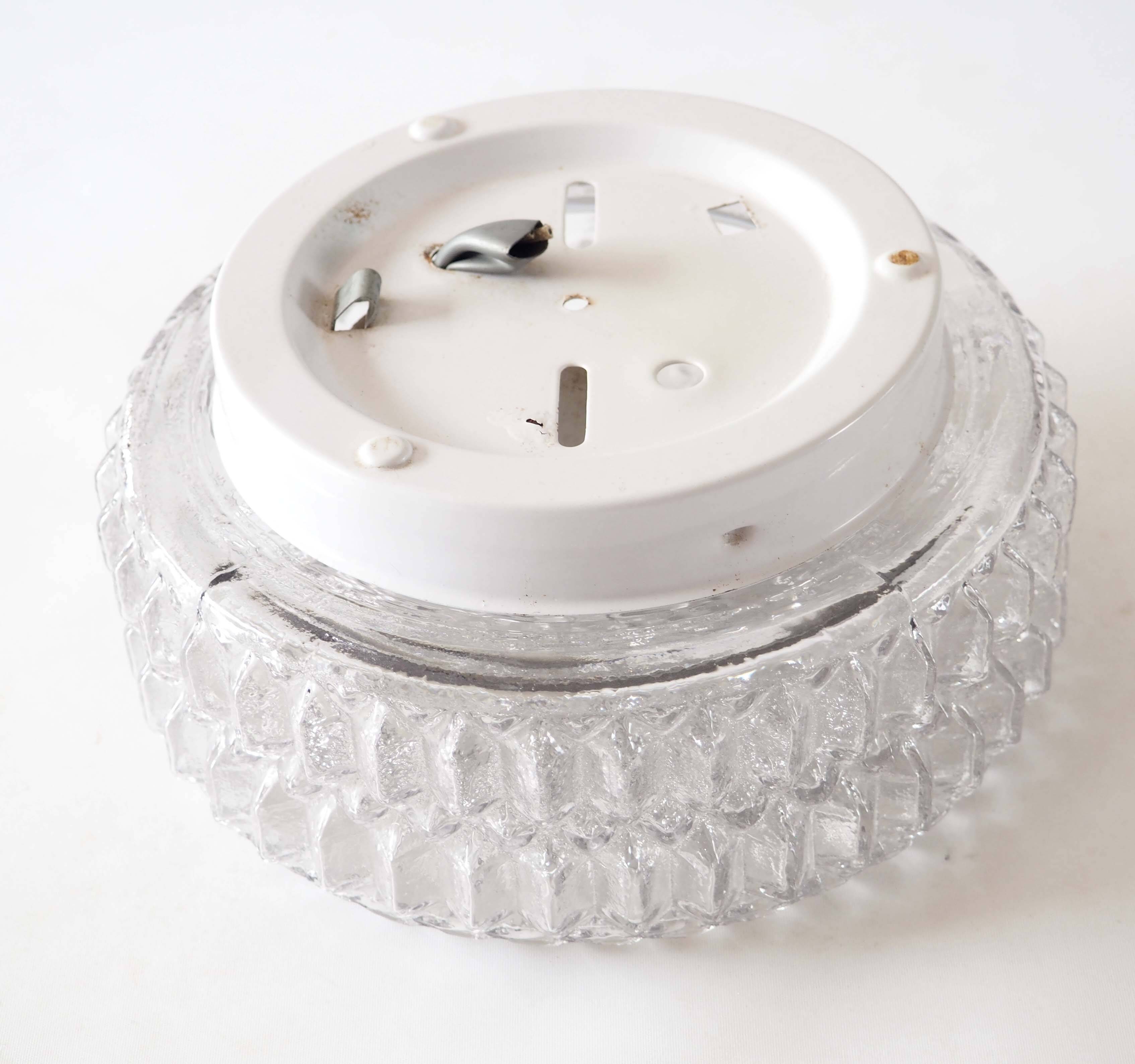 Ceiling lamp glass sun