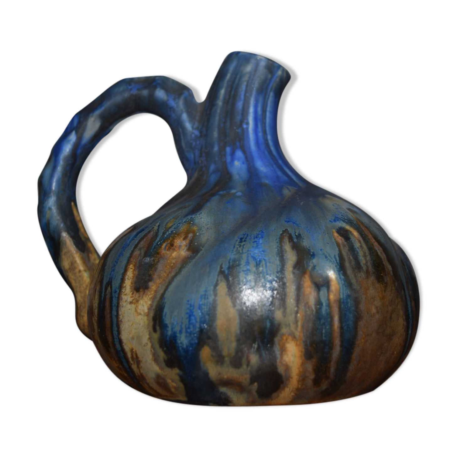 Martin signed stoneware vase