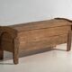 Ancient primitive wooden chest – Transylvania, around 1850