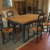 Old oak dining table