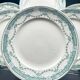 Set of 6 old earthenware plates Moulin des Loups & Hamage – Provence model – Terre de Fer