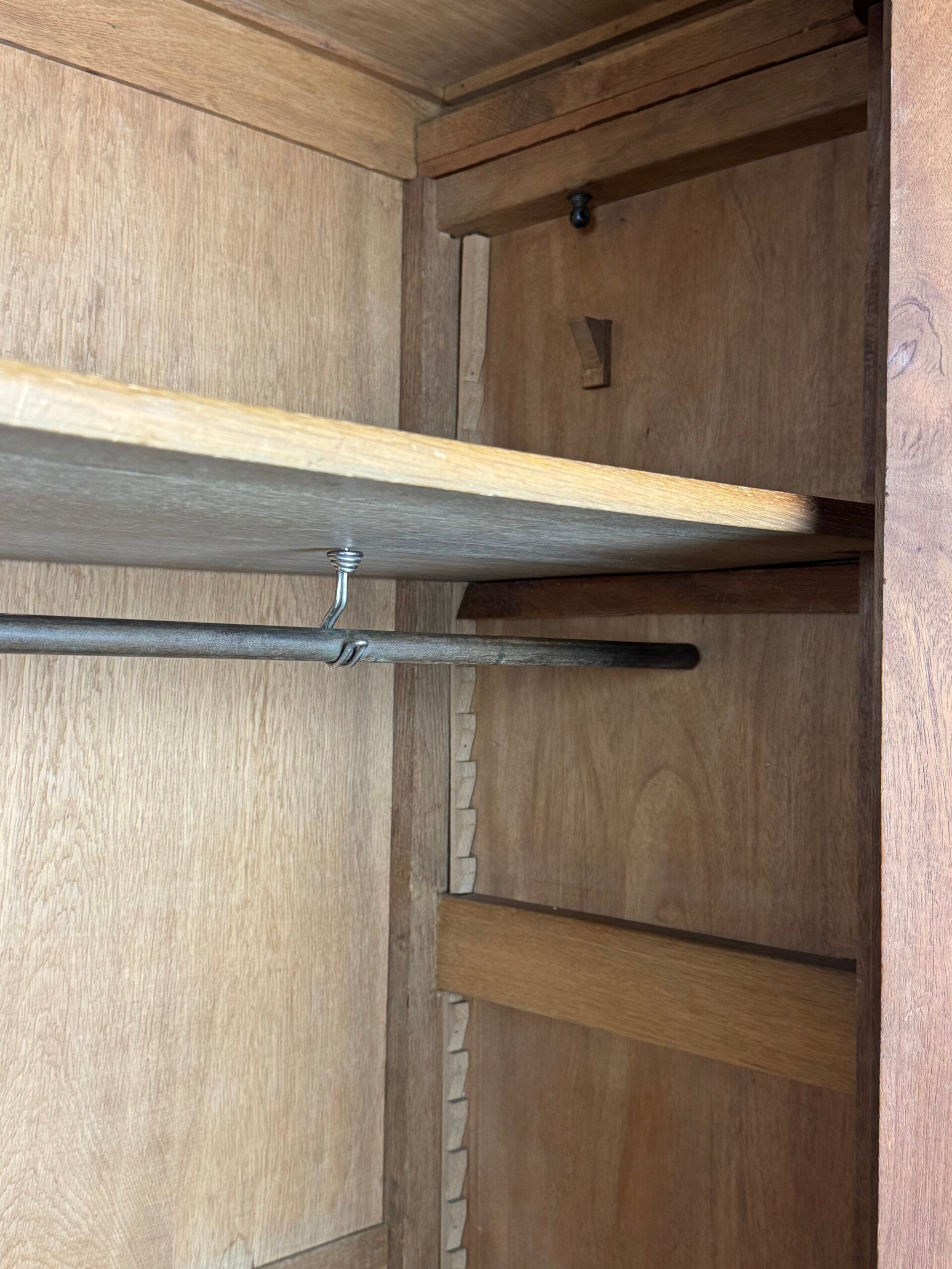 Art Deco wardrobe with mirrors