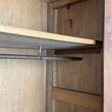 Art Deco wardrobe with mirrors