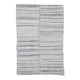 Turkish Vintage Handmade Wool Kilim Rug 176x255